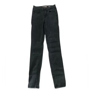 Guess 1981 Skinny Jeans | Acid Washed Black | Size 24